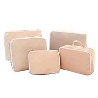 XINdream Travel Storage Bag, Clothing Underwear Finishing Bag for Men Women-Expandable Bag for Luggage (Pink)