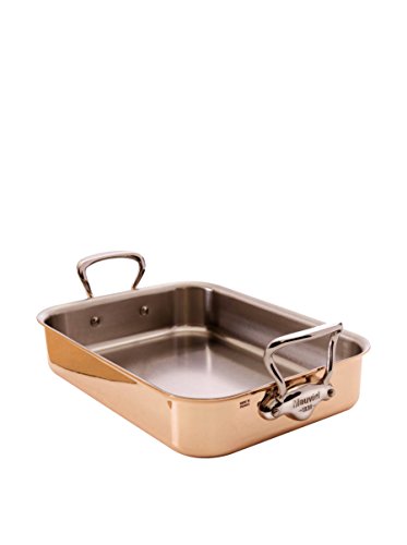 Mauviel M'héritage 150s Rectangular Roasting Pan with Rack