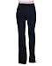 HDE Womens Cotton Pajama Pants Wide Leg Sleepwear Casual Loose Lounge PJ Bottoms,Black,Medium