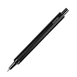 KOSFOR mechanical pencils comes with 0.5 & 0.7 dual engine fulfilling any project's drafting needs; its leather protects the cartridge from damage, it is refillable pre-filled with 3 lead (Black)