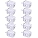 USB Wall Charger, Charger Adapter, VectorTech (10 Pack) 5V/1Amp Single Port Quick Charger Plug Cube for iPhone 7/6S/6S Plus/6 Plus/6/5S/5, Samsung Galaxy S7/S6/S5 Edge, LG, HTC, Huawei, Moto, Kindle primary
