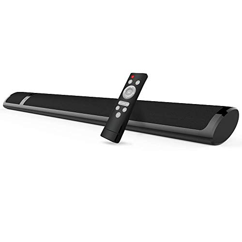 TV Sound Bar, Meidong KY3000B Sound Bars for TV Bluetooth Audio Speakers, Wired & Wireless 36 Inch TV Sound Bar with Optical Cable/RCA/AUX/Coax/Remote Control, Home Theater System