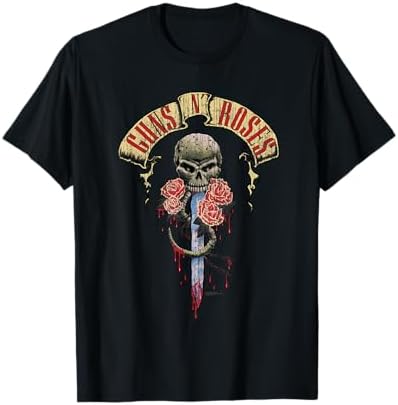 Amazon.com: Guns N' Roses Official Cross Arch T-Shirt : Clothing