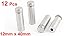 Uxcell a14011600ux0203 Advertising Nail Screw Class Standoff 12mm x 40mm (Pack of 12)