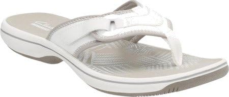 clarks breeze mila comfort flip flops
