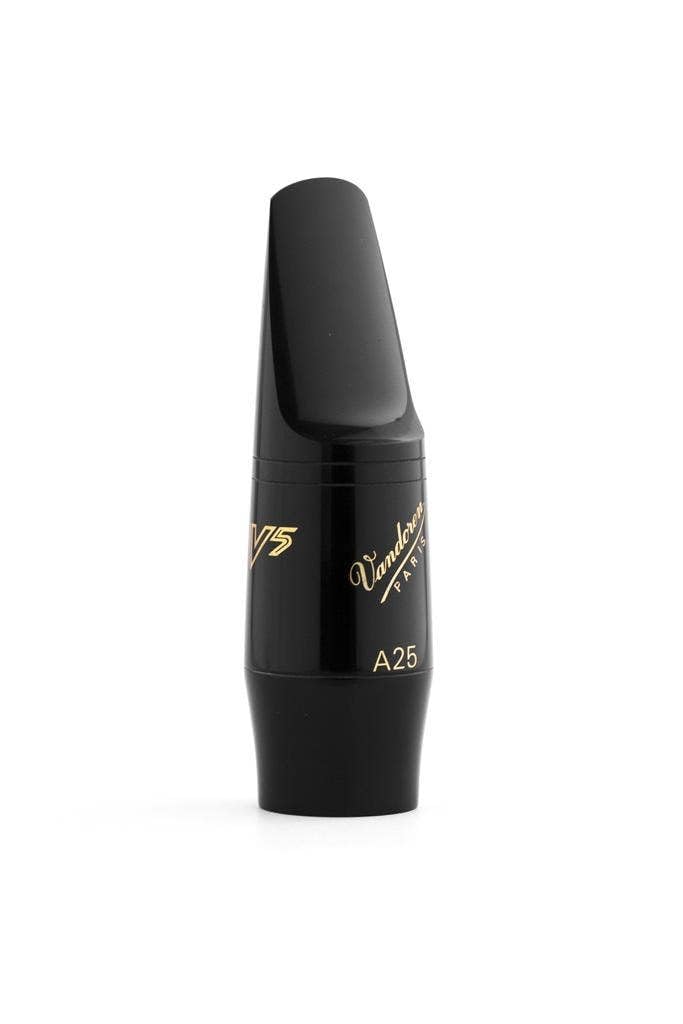 Vandoren SM413 V5 A25 Alto Saxophone Mouthpiece (Black Ebonite)