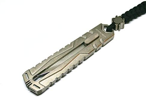 New EDC Gear Titanium Knife Precise CNC Pocket Razor Knives Multi Tool Outdoor Hunting Knife