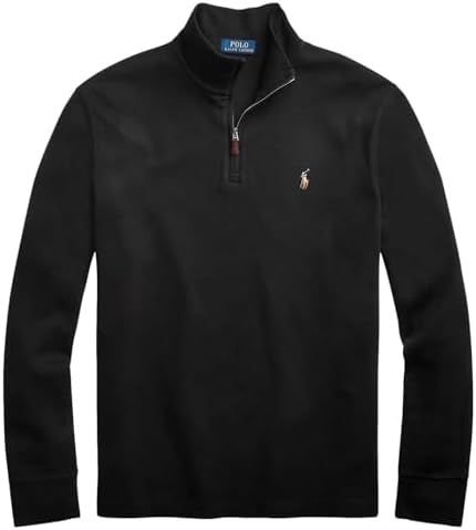 POLO RALPH LAUREN Men's Double Knit Luxury Jersey Full Zip