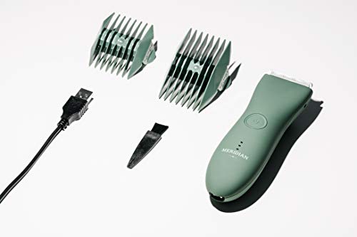 The Complete Package by Meridian: Includes Men’s Waterproof Electric Below-The-Belt Trimmer and The Spray (50 mL… - Image 2