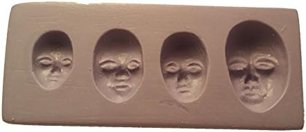 Tiny Faces Silicone Mold
