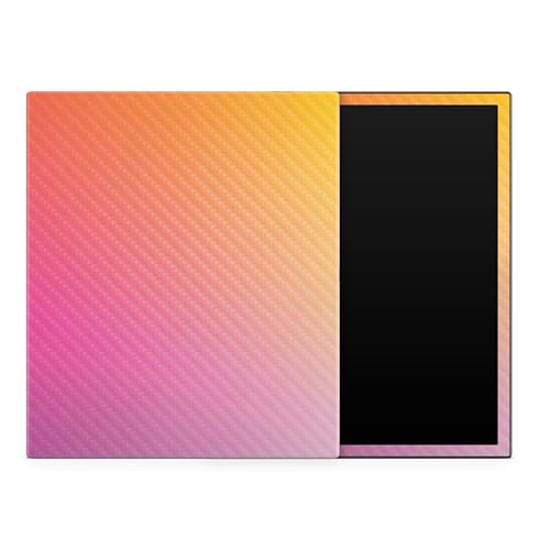 Carbon Fiber Tablet Skin Compatible with BOOX Note Air3 C (2023) - Sunset Blur…