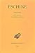 Discours: Tome I : Contre Timarque. - Sur l'Ambassade infidèle. (Collection Des Universites De Fran by 