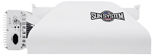 Sun System 1000 Watt DE Boss Commercial Fixture 120 Volt - 240 Volt with Philips 1000 Watt HPS AGRO Plus DE Bulb