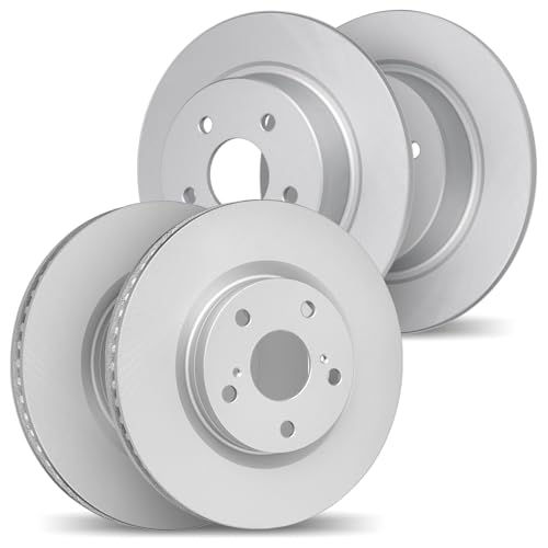 DFC Front and Rear Brake Rotors Fits 2012-2016 Honda CR-V