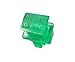 R.J. Enterprises®- RJ45 Jack Dust Cover, Cap, Protector, Green (Price per Bag of 100p) DC-0-GN