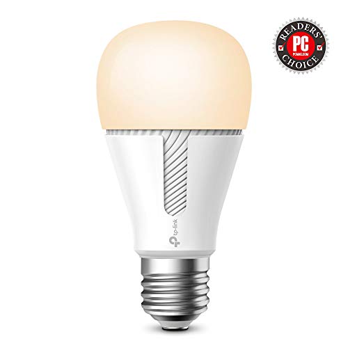 TP-Link-Bombilla-Inteligente-LED-Bombilla-WiFi-sin-Necesidad-de-hub-Luz-Blanca-Clida-Regulable-Compatible-con-Amazon-Alexa-y-Google-Home-800lm-KL110
