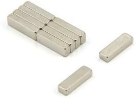 45H Neodymium Magnet for Arts Crafts, Model Making, DIY and Hobbies - 10mm x 3mm x 2mm thick - 0.8kg Pull - Pack of 10