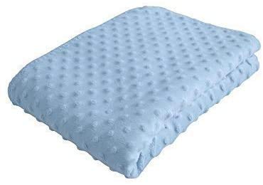 Special Delivery Baby Bubble Blanket - Super Soft Baby Blanket Unisex Bathrobe Swaddling Wrap Swaddle for Baby Newborn (Blue)