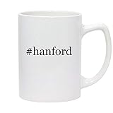 #hanford - 14oz Hashtag White Ceramic Statesman
