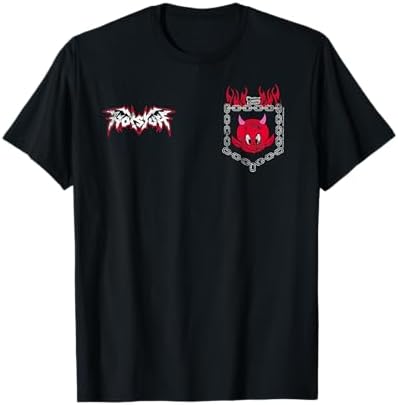 Amazon.com: Hot Stuff Little Devil Flaming Love Pocket Hit T-Shirt