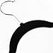 Utopia Home Premium Shirt Hangers (Pack of 30, Black) - Heavy Duty - Non Slip - Velvet Shirt/Dress Hangers