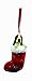 Basset Hound Christmas Stocking Ornament with 