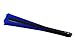 Amajiji Large Folding Fan, Chinease/Japanese Folding Nylon-Cloth Hand Fan, Women Hand Folding Fans Hand Fan Gift fan Craft fan Folding Fan Dance Fan (Blue)