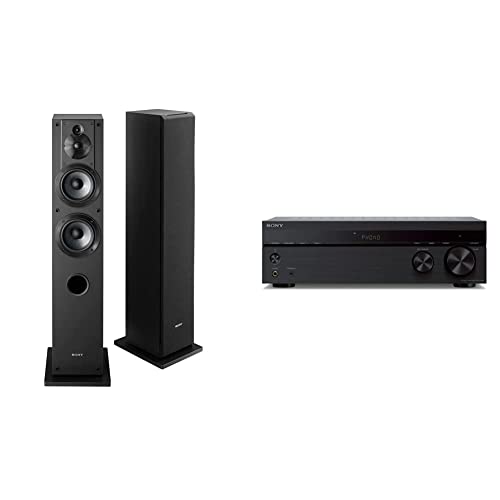 Sony SSCS3 3-Way Floor-Standing Speaker (Single) Black