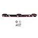 Catinbow Red Side Marker Light, 4 x 2inch 6 LED Clearance Light, Front Rear Truck Boat Bus Lamp Indicators 5PCS
