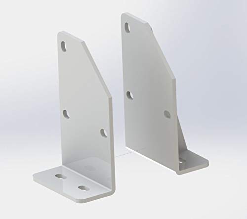 VANA Stahl Dachsparrenhalter SPP060 für Markisen Dachadapter (1-Stück, weiß) – Bild 3