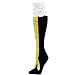Gmark Fitness Novelty Socks, Women's Fun Chicken Legs Image Stockings Team Tube Socks 1 Pair Size Medium