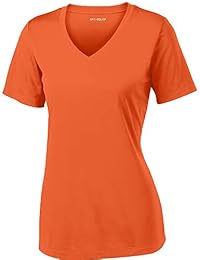 De la Mujer la humedad Athletic de manga corta camisas Tallas XS-4 X L