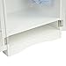 Olivia's Little World - Princess Classic Wooden Closet with 3 Hangers (White) | Wooden 18 inch Doll Furniture