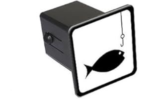 GRAPHICS & MORE Fish Fishing Sign Symbol Tow Trailer Hitch Cover Plug Insert 2"