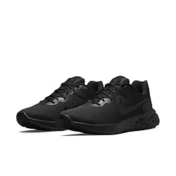 NIKE Men's Race Sneaker, Black Black Dk Smoke