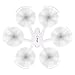 AW White 2.4G 6 Axis FPV WiFi Helicopter w/ Remote Control 4 Channels hexacopter For Aerial Photo Hobby
