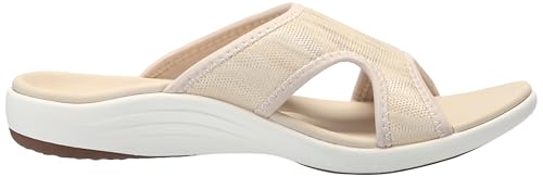 REVITALIGN WOMEN’S BROOK SLIDE SANDAL, PEARL, 10