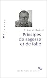 Principes de sagesse et de folie by 