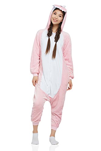 Adult Winged Unicorn Kigurumi Animal Onesie Pajamas Plush Onsie Cosplay Costume