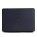 Valawy - Newest Version 13-inch Black Rubberized Hard Case for MacBook Air 13.3