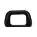 Foto&Tech Eyecup with Rubber Coated Plastic for Sony Alpha a6300 A6000 NEX-6 NEX-7 ILCE-6000 Digital Cameras & FDA-EV1S Electronic Viewfinder Replaces SONY FDA-EP10