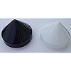 Marine-Dock-85-Piling-Cone-Cap-Boat-Pylon-Edge-Post-Head-Black-Cover
