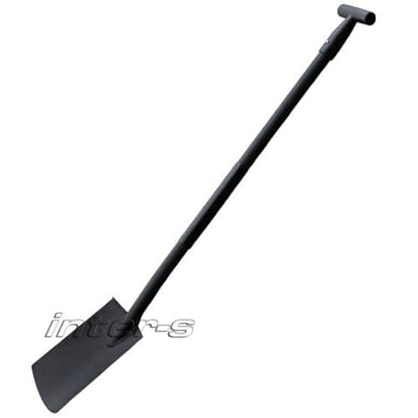 AGROHIT 1x Spaten T-Griff 115cm Rodespaten Gärtnerspaten Gartenspaten Stahlstiel Bauspat