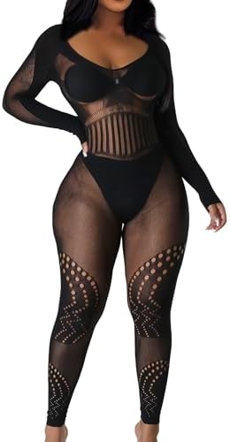sheer bodystocking dress Womens Silky Bodystocking Dress Mesh Sheer Shiny Glossy Camisole Nightdress