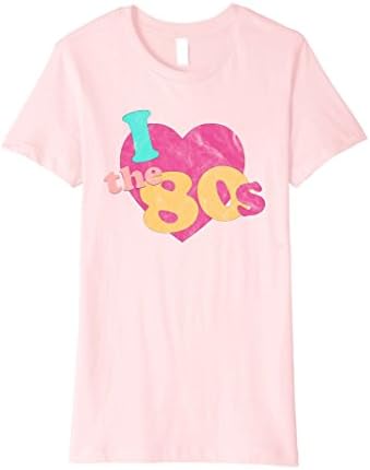 Womens Eighties Shirts: I Love the 80s Shirt XL Pink
