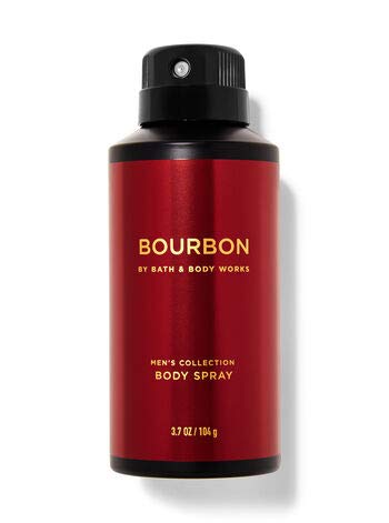 Bath & Body Works Bourbon - Ultra Shea Body Cream 8 oz, 2-in-1 Hair + Body Wash 10 oz & Deodorizing Body Spray 3.7 oz - Set