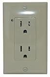 Simply Automated URD-30-I Controlled Receptacle, Ivory