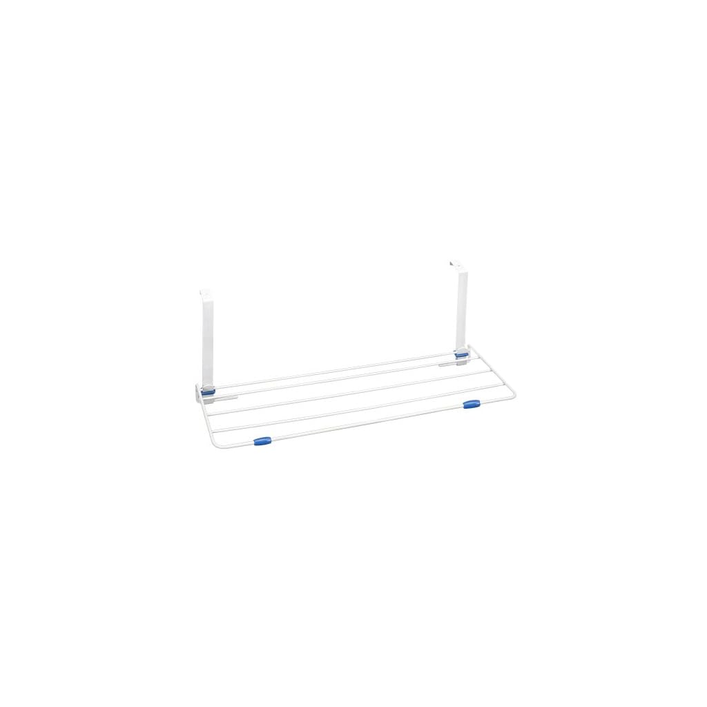 Metaltex USA Inc. Over The Door Clothes Dryer Racks, White LAVORIST
