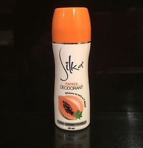 Silka Papaya Whitening Deodorant Anti Perspirant
