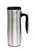 Double Wall Stainless Steel Tumbler 16 oz Insulated Travel Mug Lid Lock comfortable handle Warm Cold Drinks Coffee Tea Beverage Durable Premium Drinking By RZA